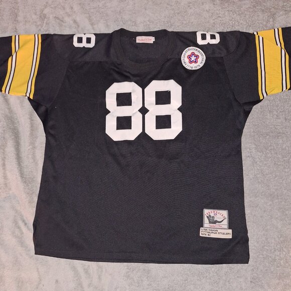 Mitchell & Ness Pittsburgh Steelers Lynn Swann 1976 Jersey Size 56 - Picture 2 of 5